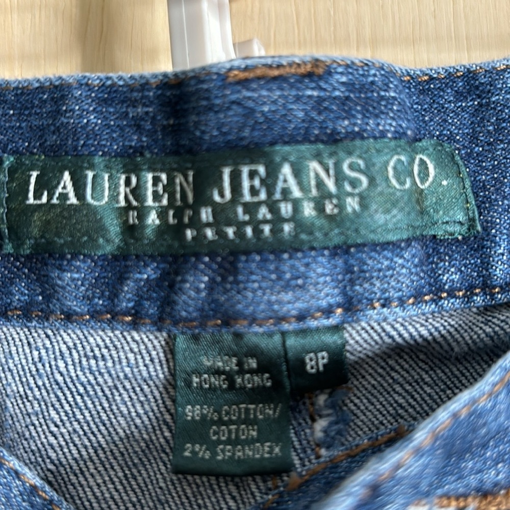 Ralph Lauren Jeans Southwestern beaded jeans. Size 8 petite. - Picture 5 of 8